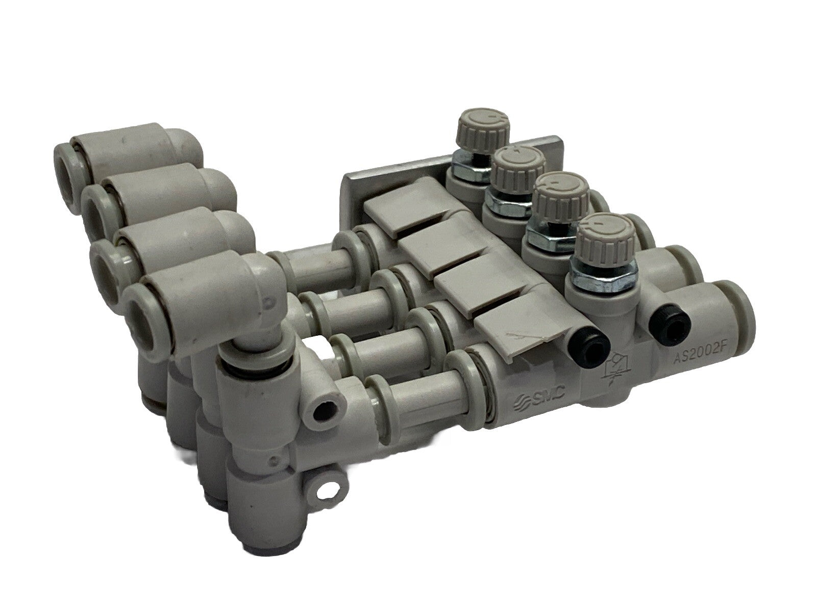 SMC AS2002F-06 In-Line Flow Control Valve LOT OF 4 - Maverick Industrial Sales