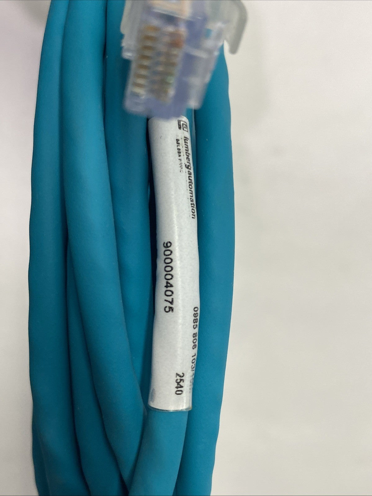 900004075 | Lumberg Automation Double Ended Ethernet Cordset 0985 806 103/10M - New – Open box - Maverick Industrial Sales