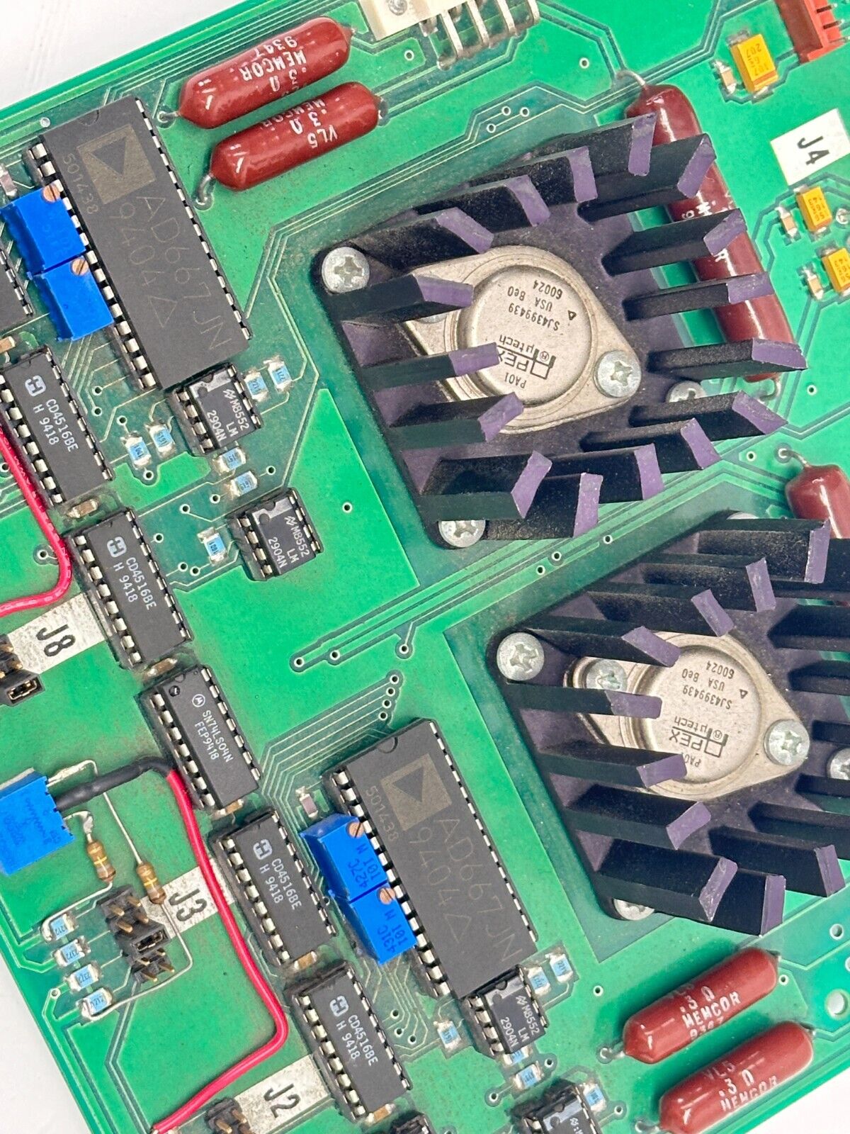 1-CD50-0094-001 PCB 1-CD50-0094-000-X1 w/ 2x AD667JN 9404 - Maverick Industrial Sales