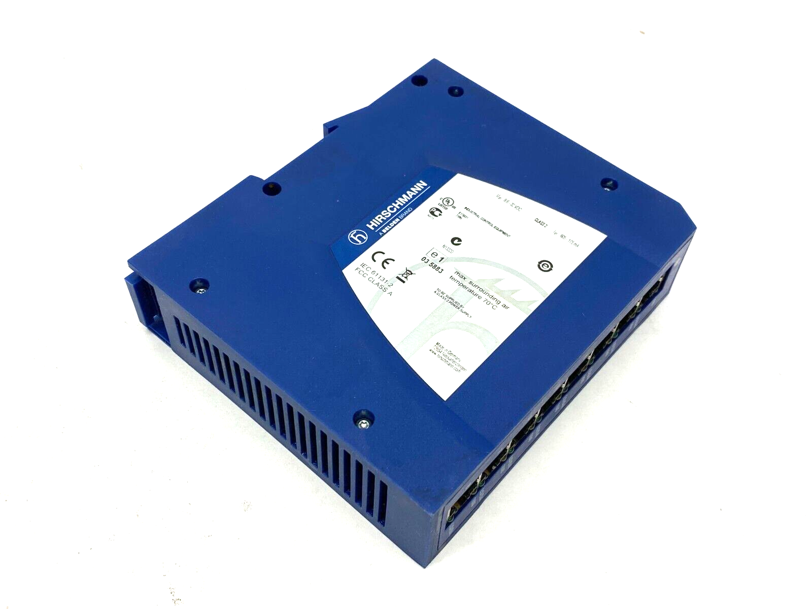 Belden Hirschmann SPIDER II 8TX EEC DIN-Rail Ethernet Switch 8-Port - Maverick Industrial Sales
