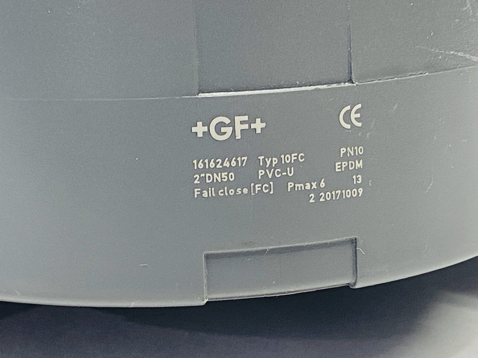 Georg Fischer 161624617 DIASTAR Ten PVC-U Diaphragm Valve 2" EPDM - Maverick Industrial Sales