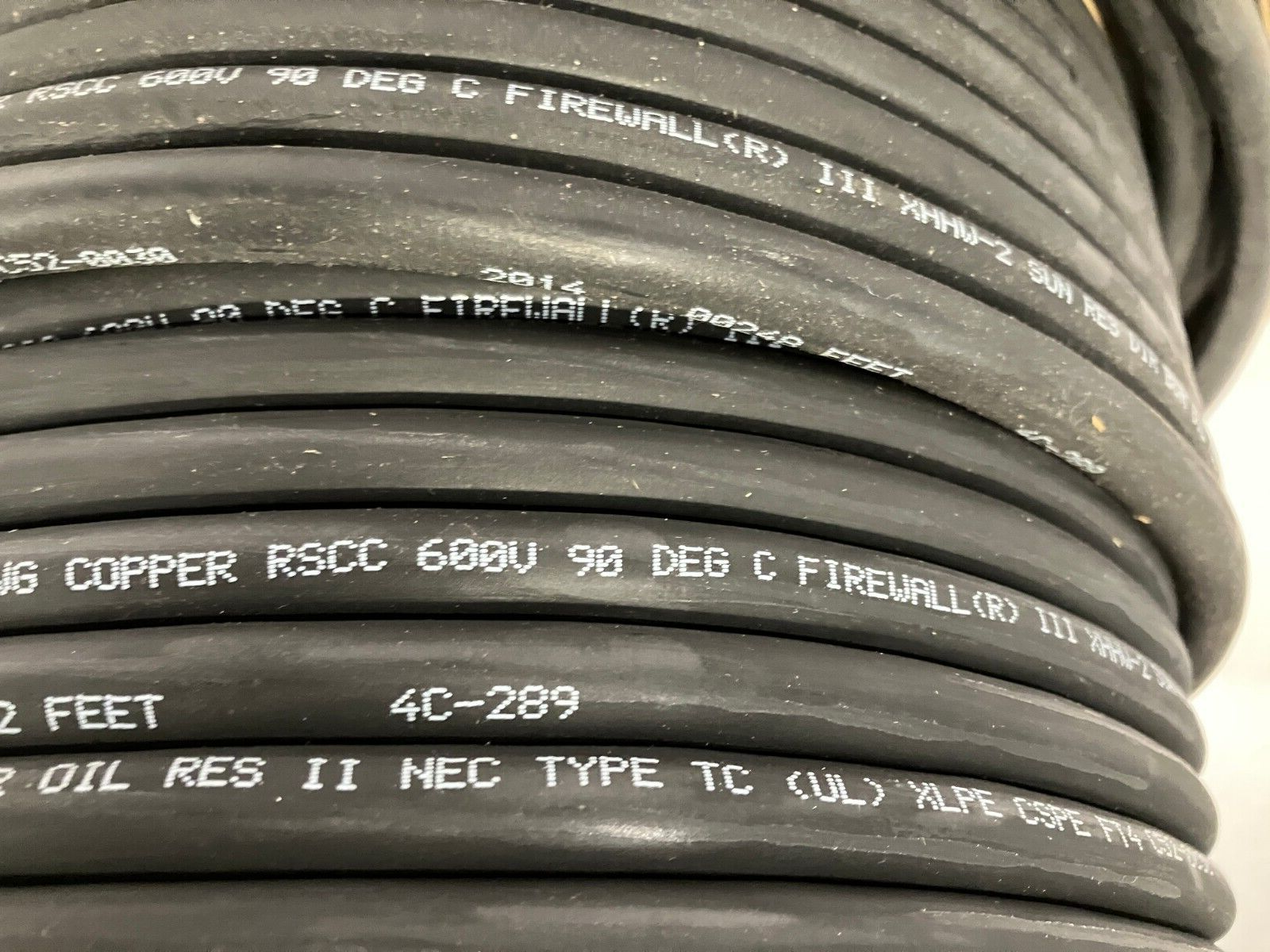 RSCC 12 AWG 3C Cable 600V XHHW-2 Type TC 10' FT - Maverick Industrial Sales