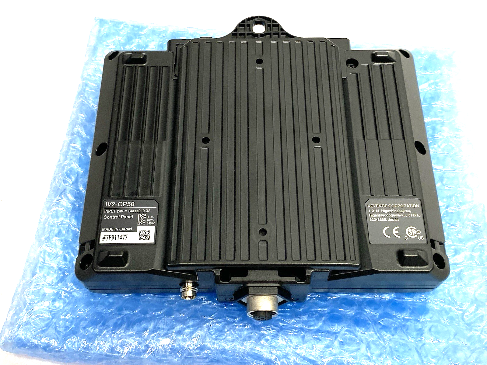 IV2-CP50 | Keyence Control Panel, Analog resistive, 5.7" TFT color LCD, 640 × 480 - New – Open box - Maverick Industrial Sales