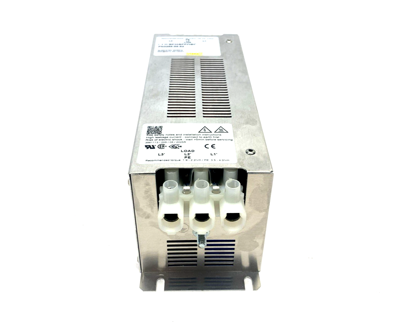 Schaffner FN3258-55-52 Power Line Filter 55A 3-Phase 480V - Maverick Industrial Sales