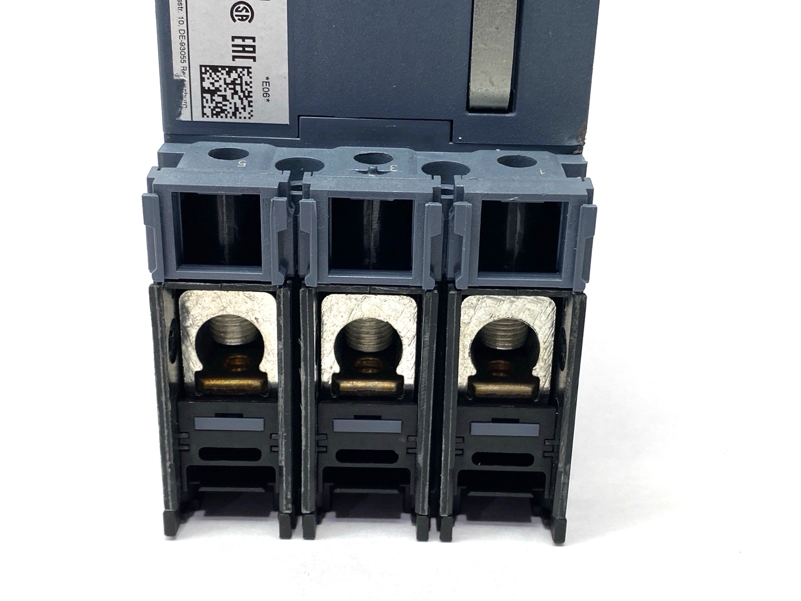 Siemens 3VA5110-4ED31-0AA0 Circuit Breaker w/ 3VA9137-0FK31 Operator NO HANDLE - Maverick Industrial Sales