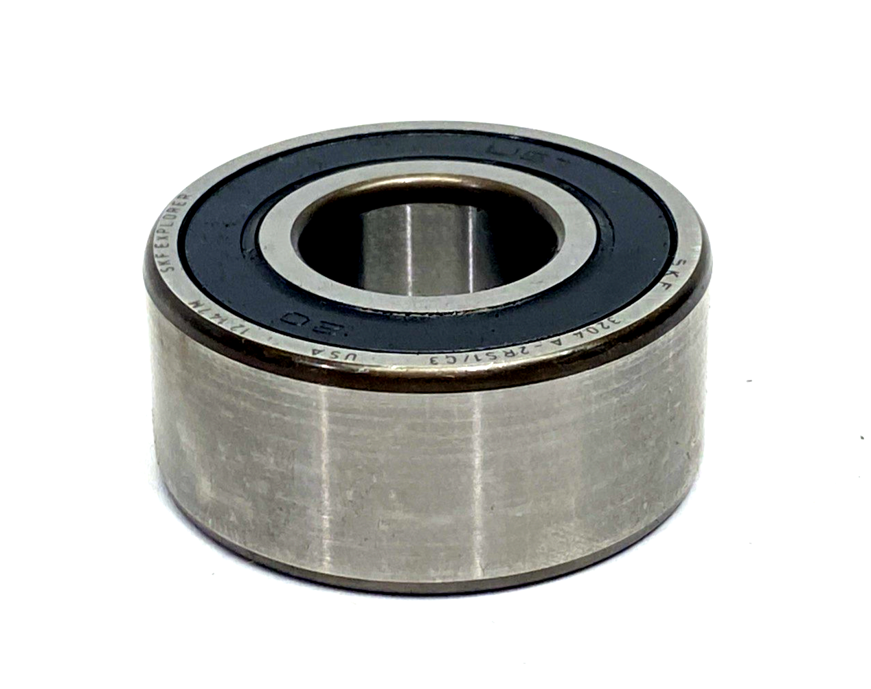 SKF 3204 A-2RS1/C3 Double Row Angular Contact Bearing, 20mm Bore 47mm OD - Maverick Industrial Sales
