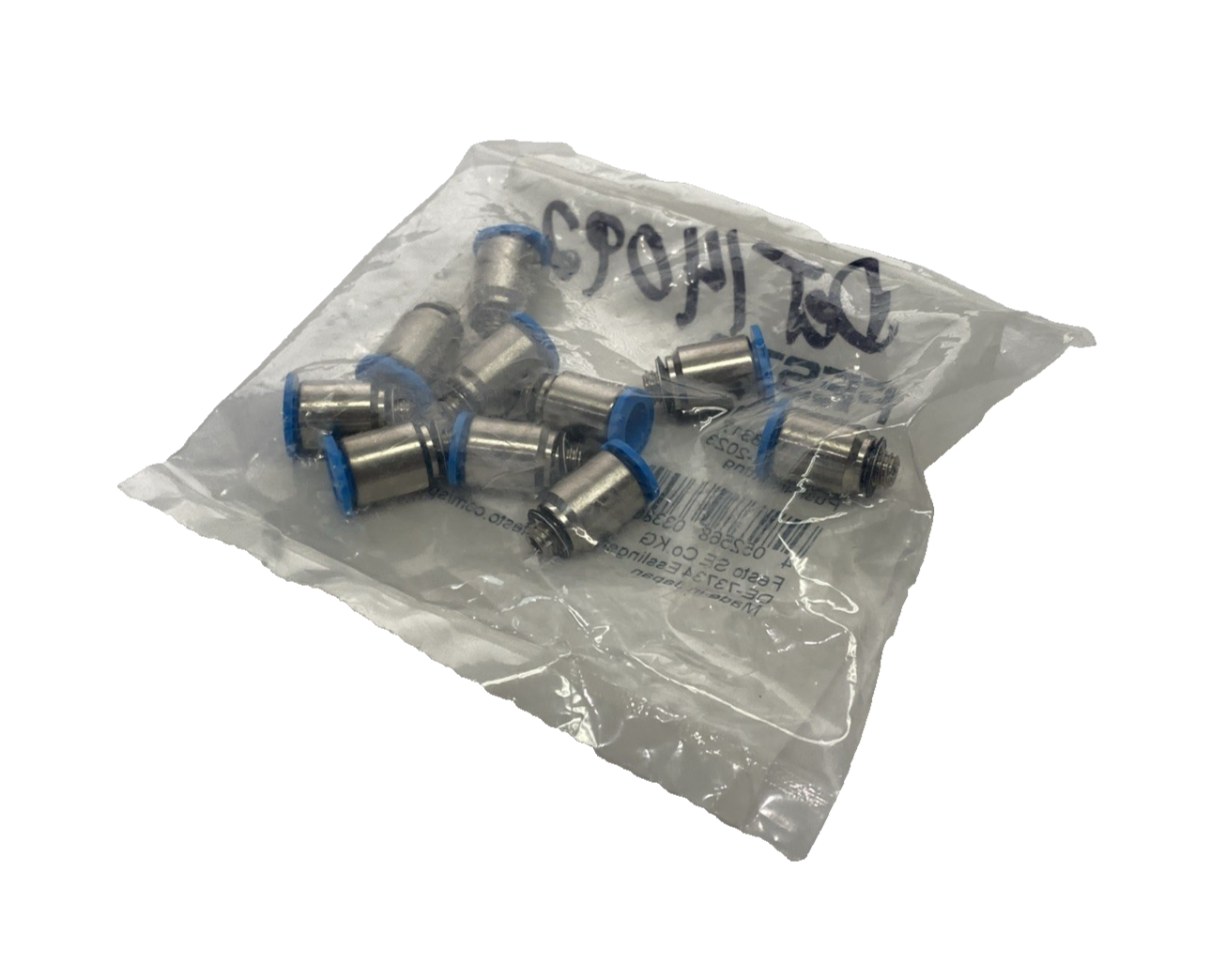 Festo QSM-M5-6-I Push-In Fitting 153317 10-PACK - Maverick Industrial Sales