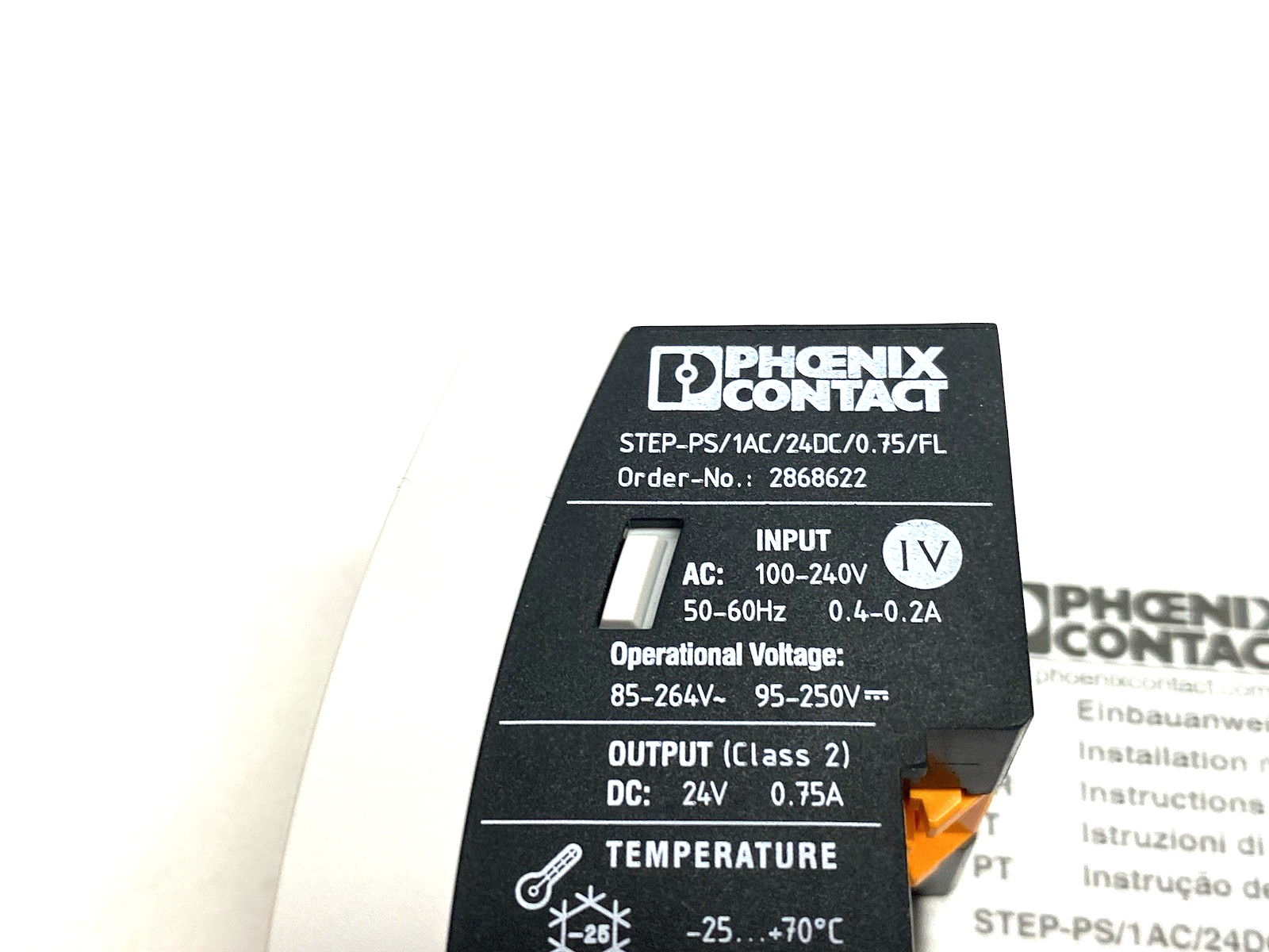 Phoenix Contact STEP-PS/ 1AC/24DC/0.75/FL Primary Switched Power Supply 2868622 - Maverick Industrial Sales