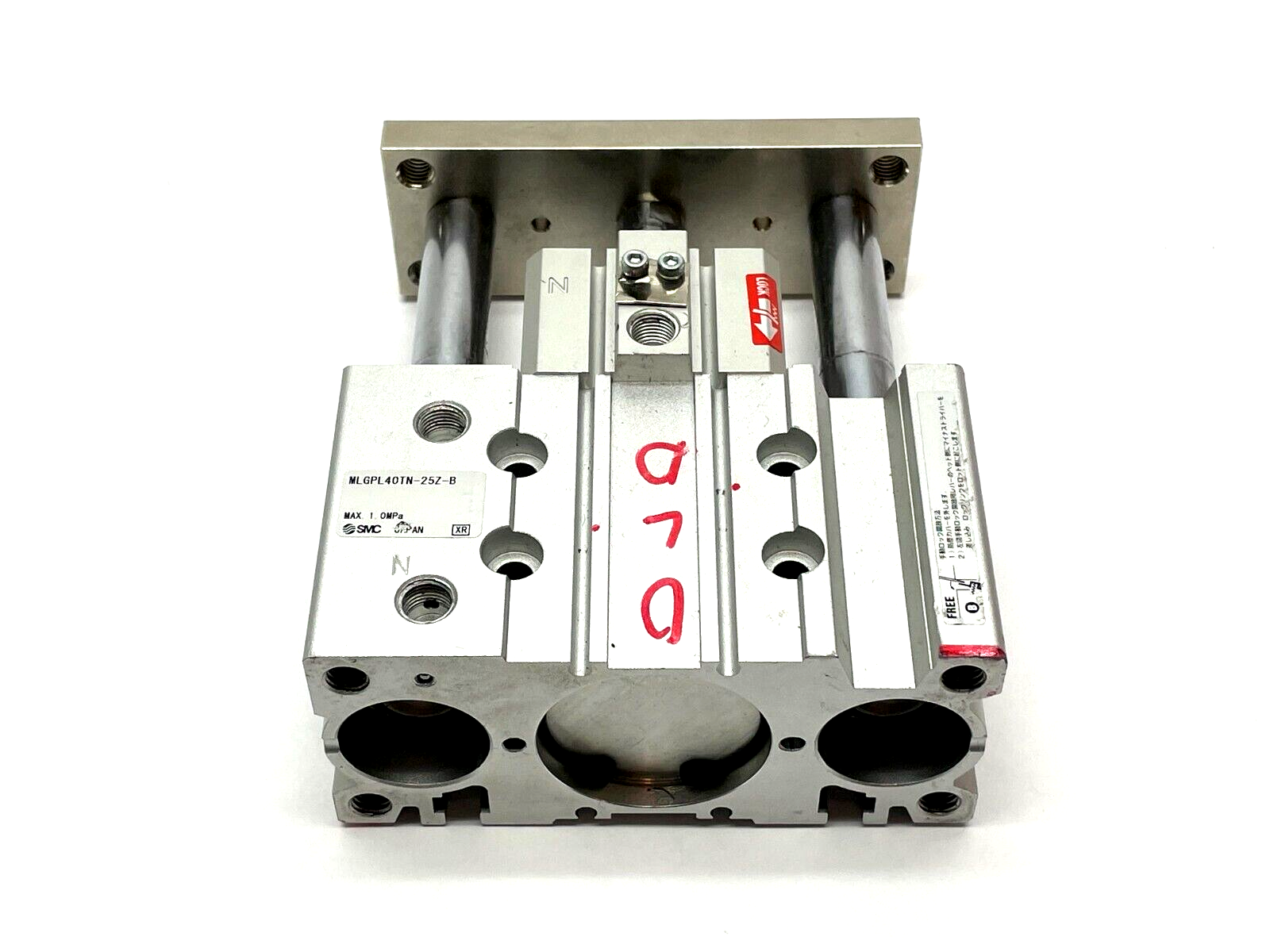 SMC MLGPL40TN-25Z-B Compact Guide Cylinder w/ Fine Lock - Maverick Industrial Sales
