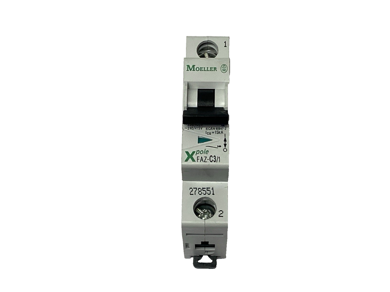 Moeller X Pole FAZ-C3/1 Circuit Breaker 278551 - Maverick Industrial Sales