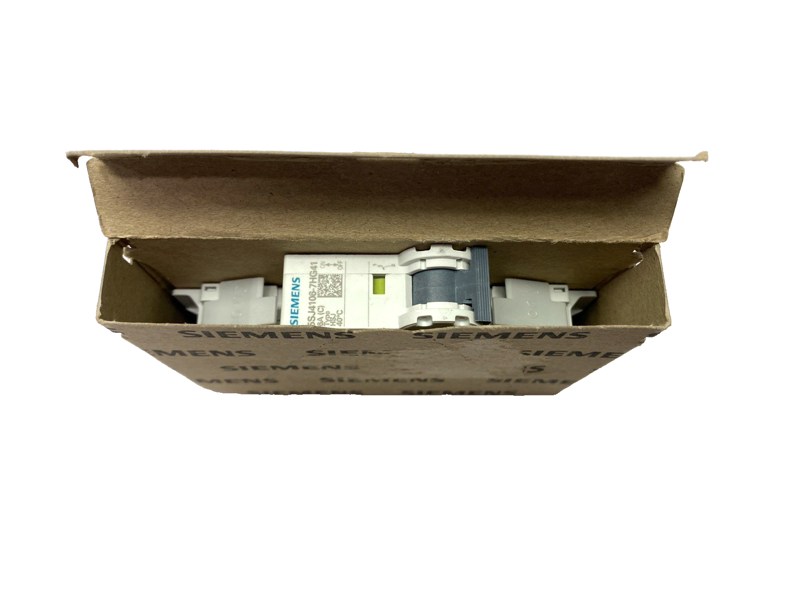 5SJ4106-7HG41 | Siemens Miniature Circuit Breaker 1-Pole 240V 6A - New – Open box - Maverick Industrial Sales
