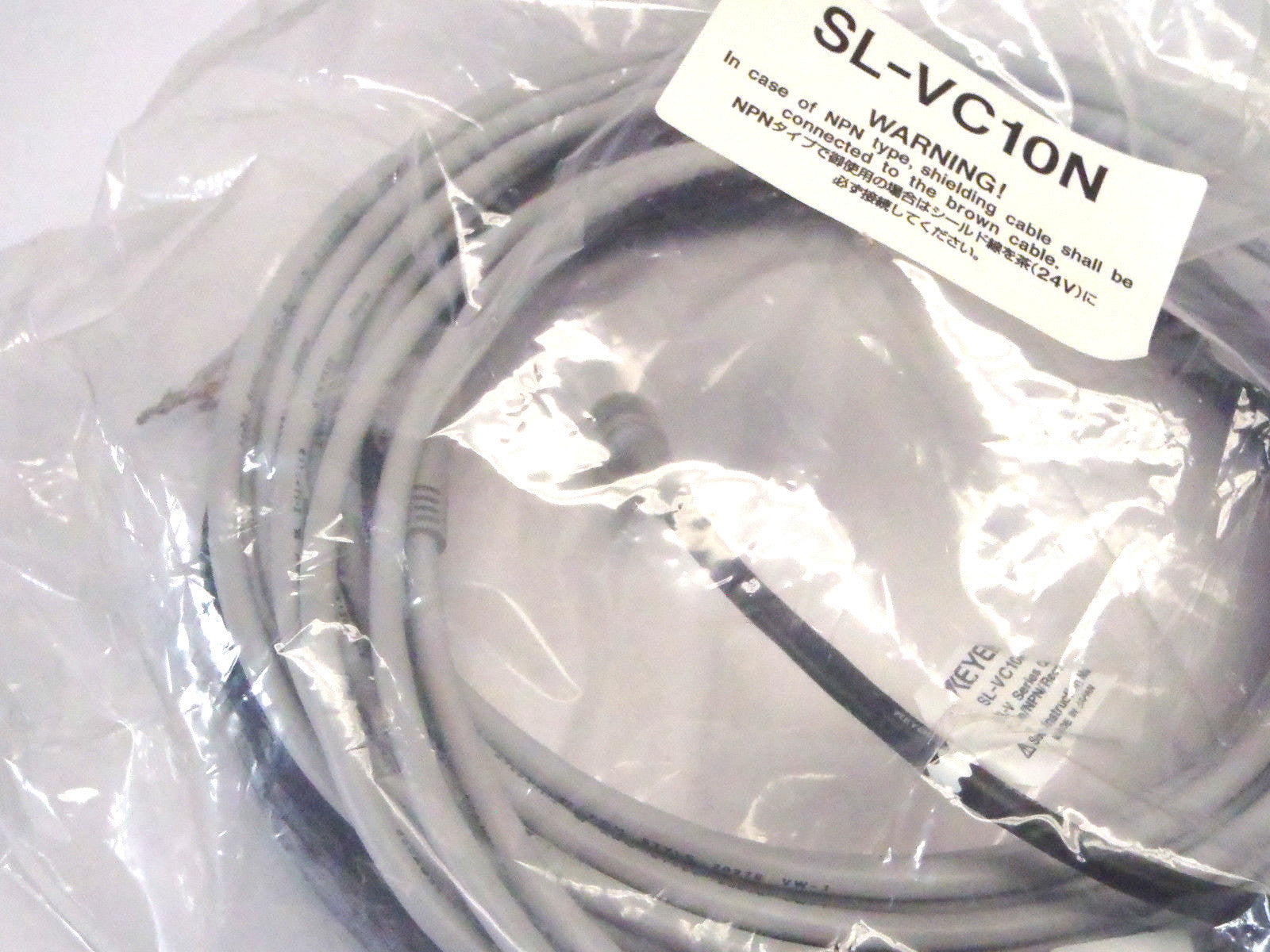 Keyence SL-VPC10N Safety Light Curtain Main Cable Set, SL-VPC10N-T, SL-VPC10N-R - Maverick Industrial Sales