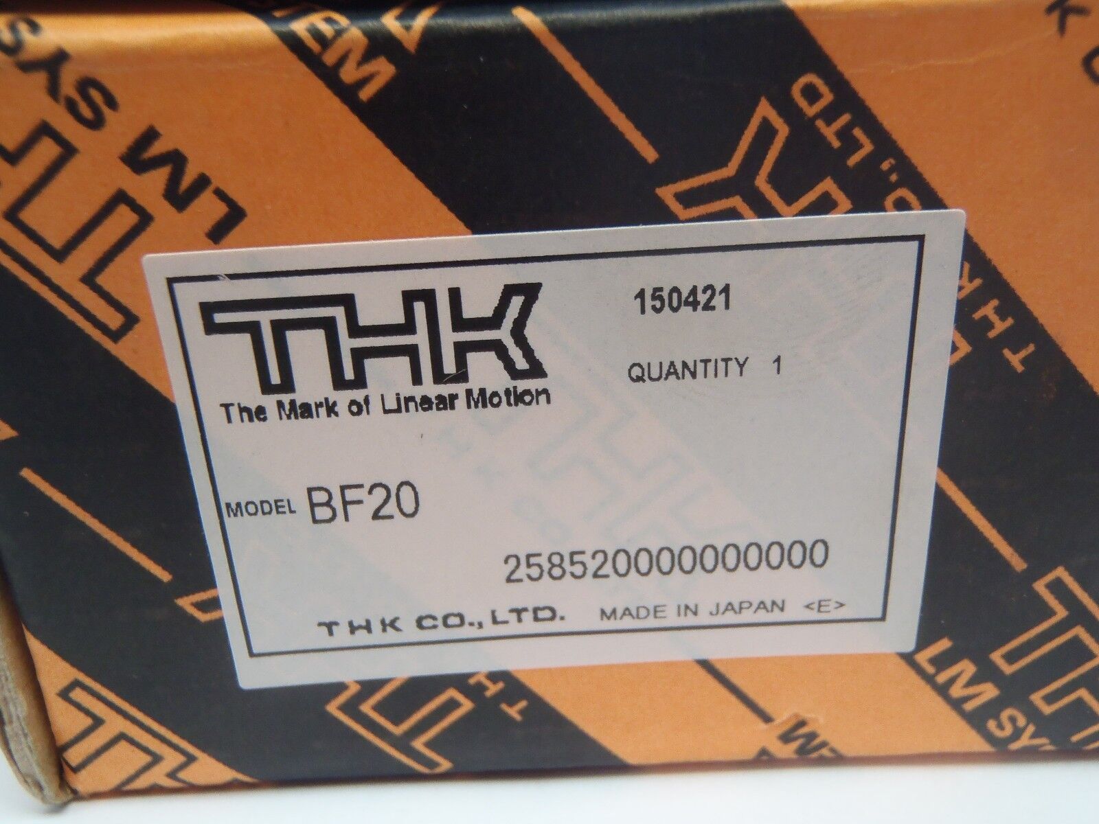 THK BF20 Support Unit Ball Screw Peripheral - Maverick Industrial Sales