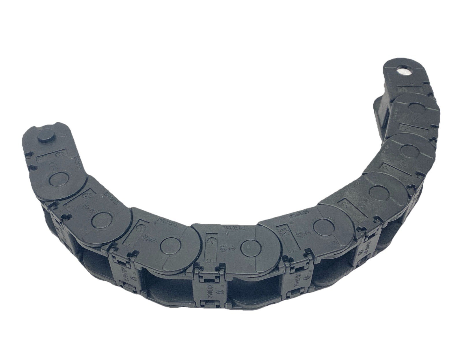 250.02.125 | Igus Series 250 Energy Chain 9 Links 18" Length - New Other - Maverick Industrial Sales