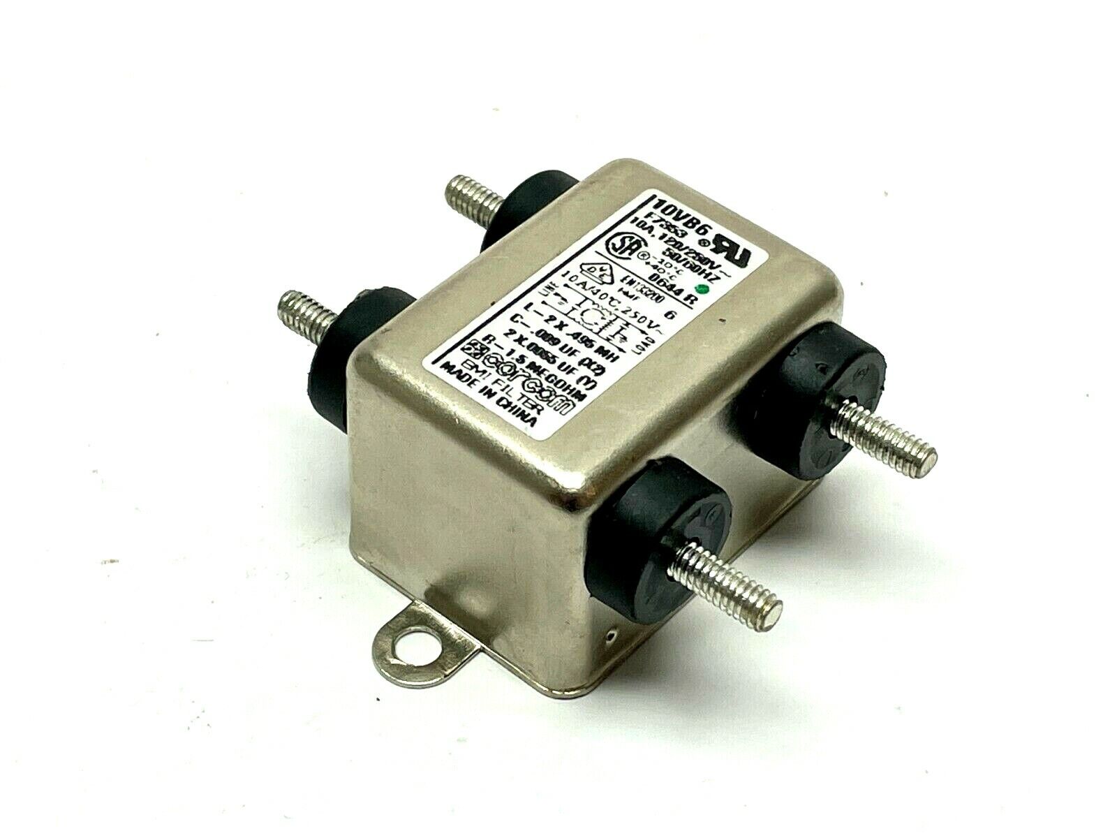 Corcom 10VB6 EMI Filter - Maverick Industrial Sales