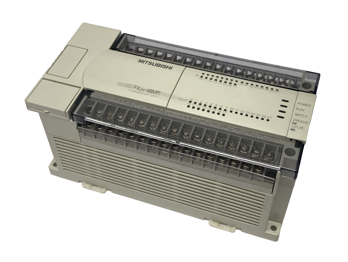 FX2N-48MR-ES/UL | Mitsubishi MELSEC Digital Input Output Module - Used - Maverick Industrial Sales
