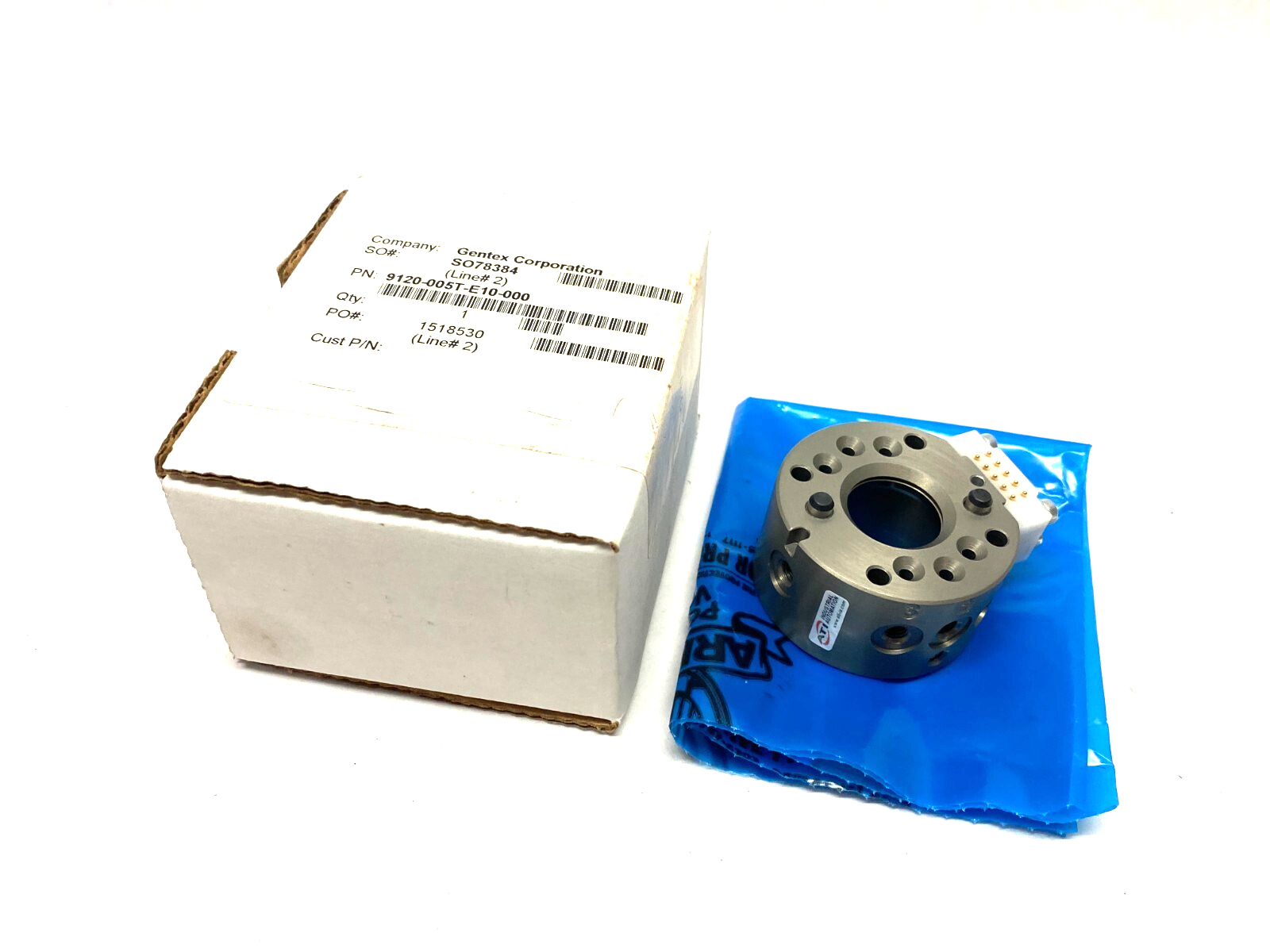 ATI Industrial Automation 9120-005T-E10-000 Robotic Tool Changer QC005T - Maverick Industrial Sales