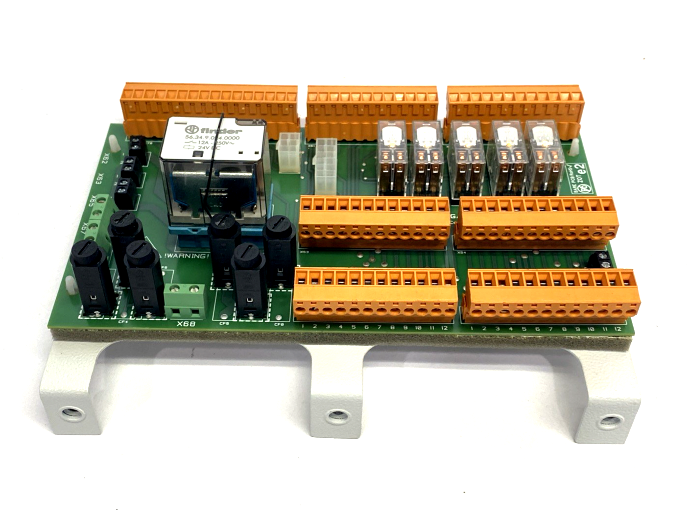 U704 | Cinpres Gas Injection Relay & Connector Board PCB, Issue 1.1, Omron Relays - Used - Maverick Industrial Sales