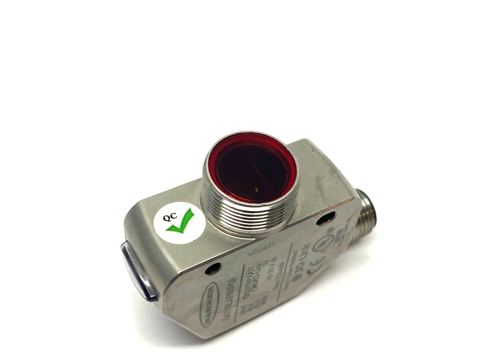 Banner Q4XTKLAF600-Q8 IO-Link Rugged Laser Distance Sensor 10-30VDC 801918 - Maverick Industrial Sales
