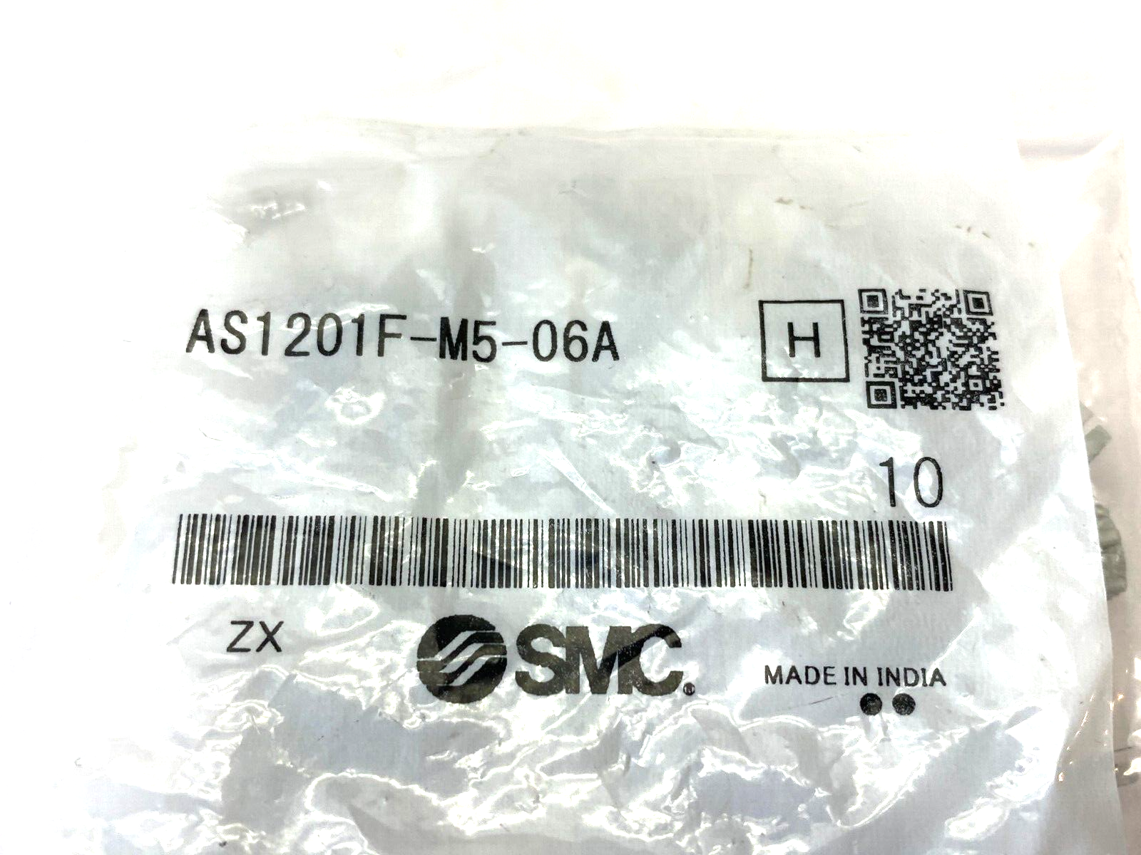 メディカル・ マーベリックス SMC AS1201F-M5-06A One-Touch Flow Control Valve Fitting 6mm