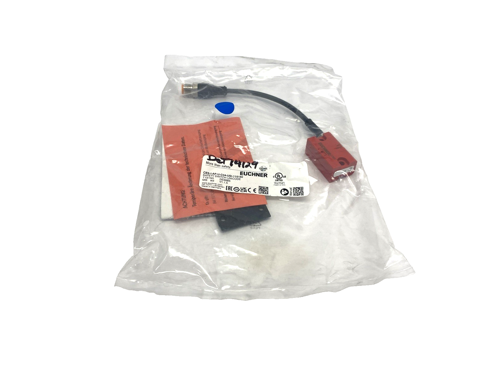 Euchner CES-I-AP-U-C04-USI-115150 Non-Contact Safety Switch 115150 - Maverick Industrial Sales