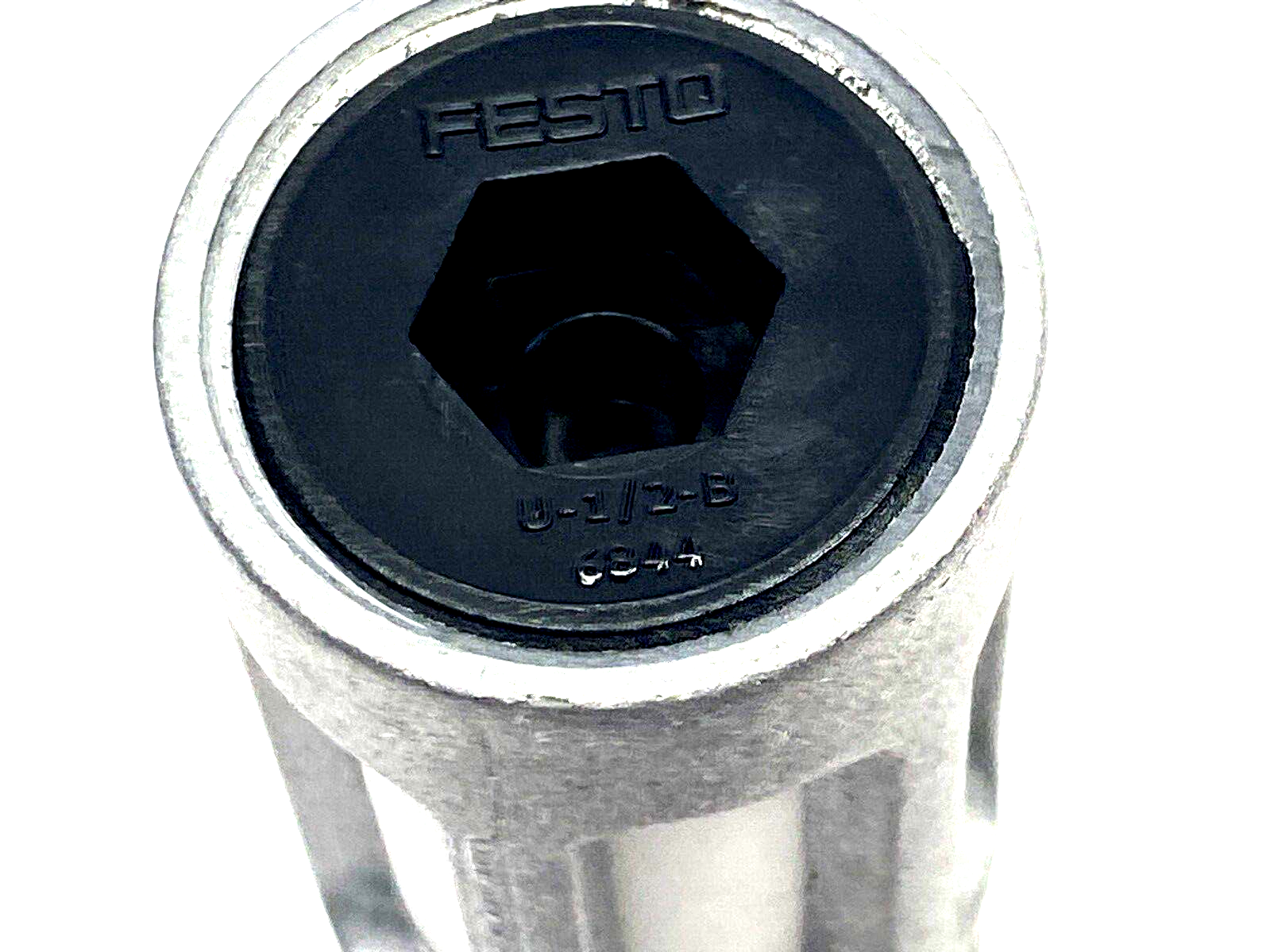 Festo U-1/2-B Pneumatic Silencer G1/2 6844 - Maverick Industrial Sales