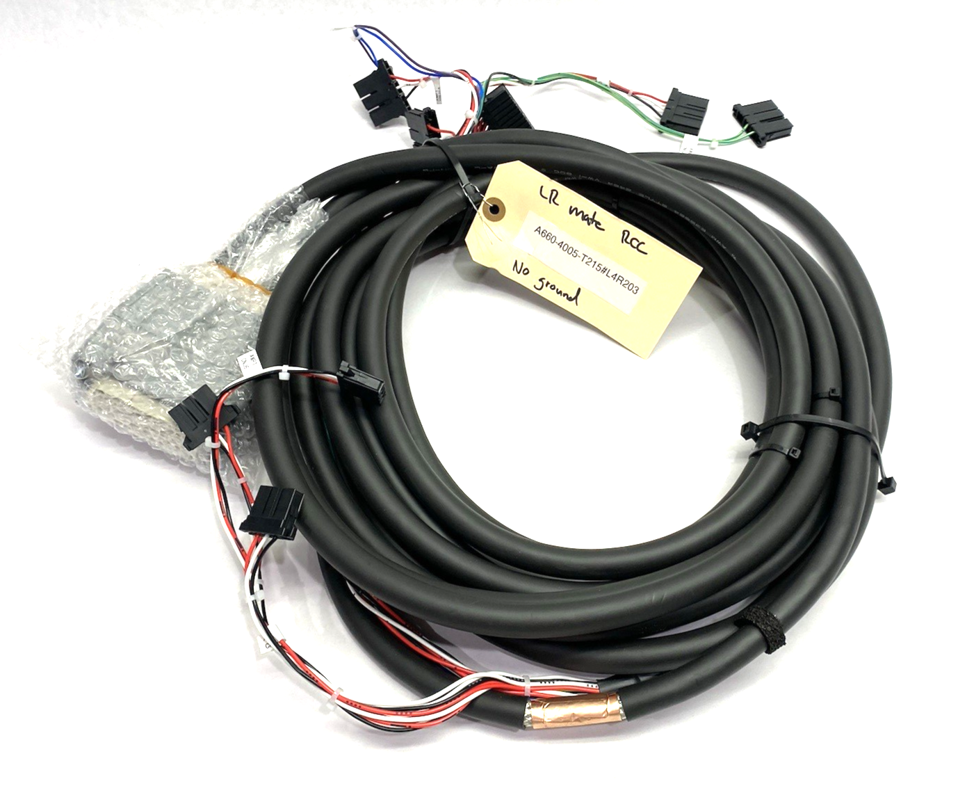 A660-4005-T215 | Fanuc Robot Cable Harness LR Mate RCC NO GROUND CABLE - New – Open box - Maverick Industrial Sales