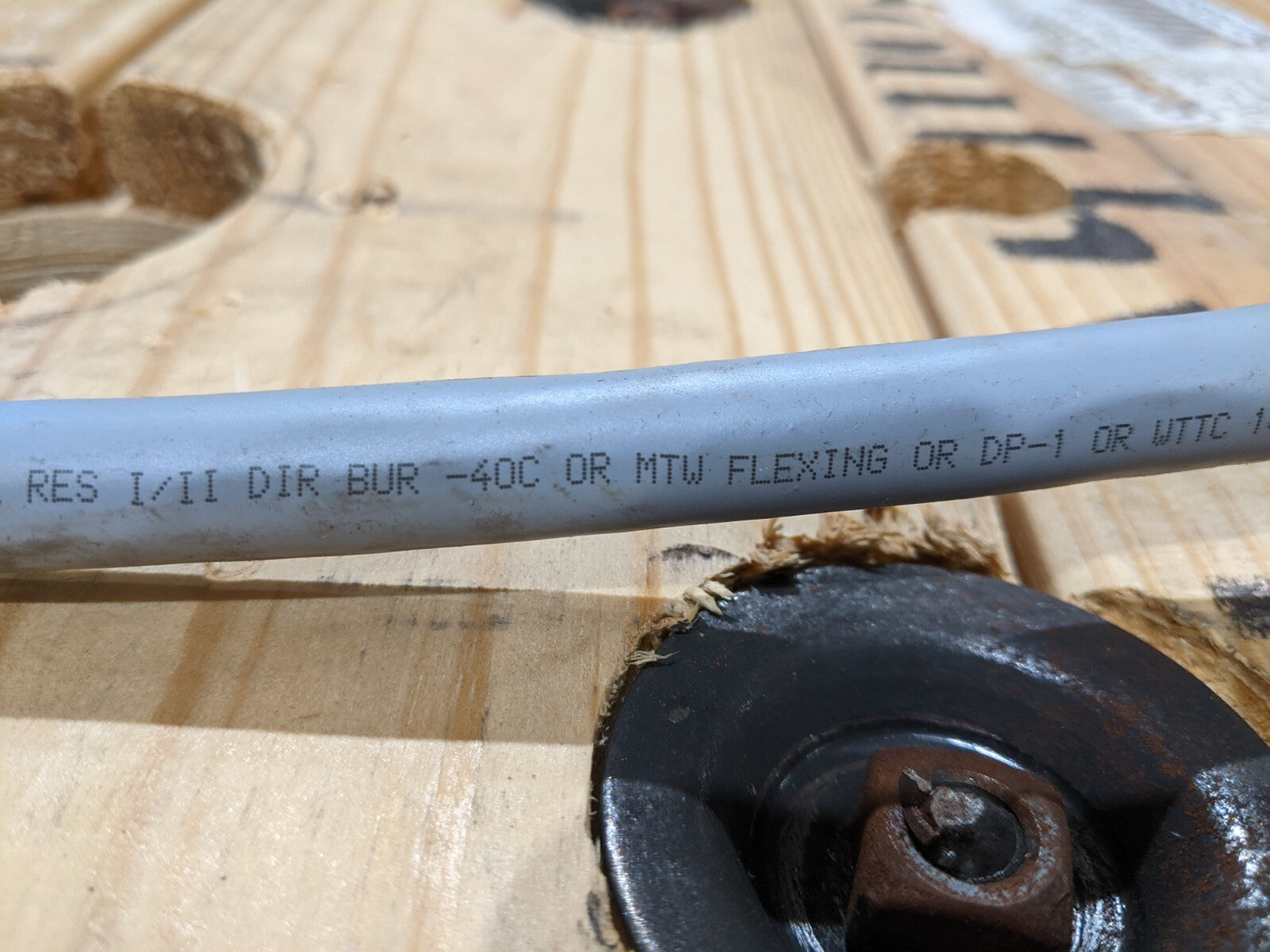 Southwire 10 AWG 4C PVC Flex Control Cable CC190 LOT OF 10 FOOT - Maverick Industrial Sales