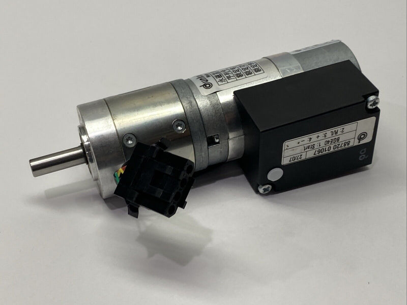 Dunkermotoren BG40X25 Servo Motor 3340 RPM 16.2W 24VDC w/ BGE40 PLG42S - Maverick Industrial Sales