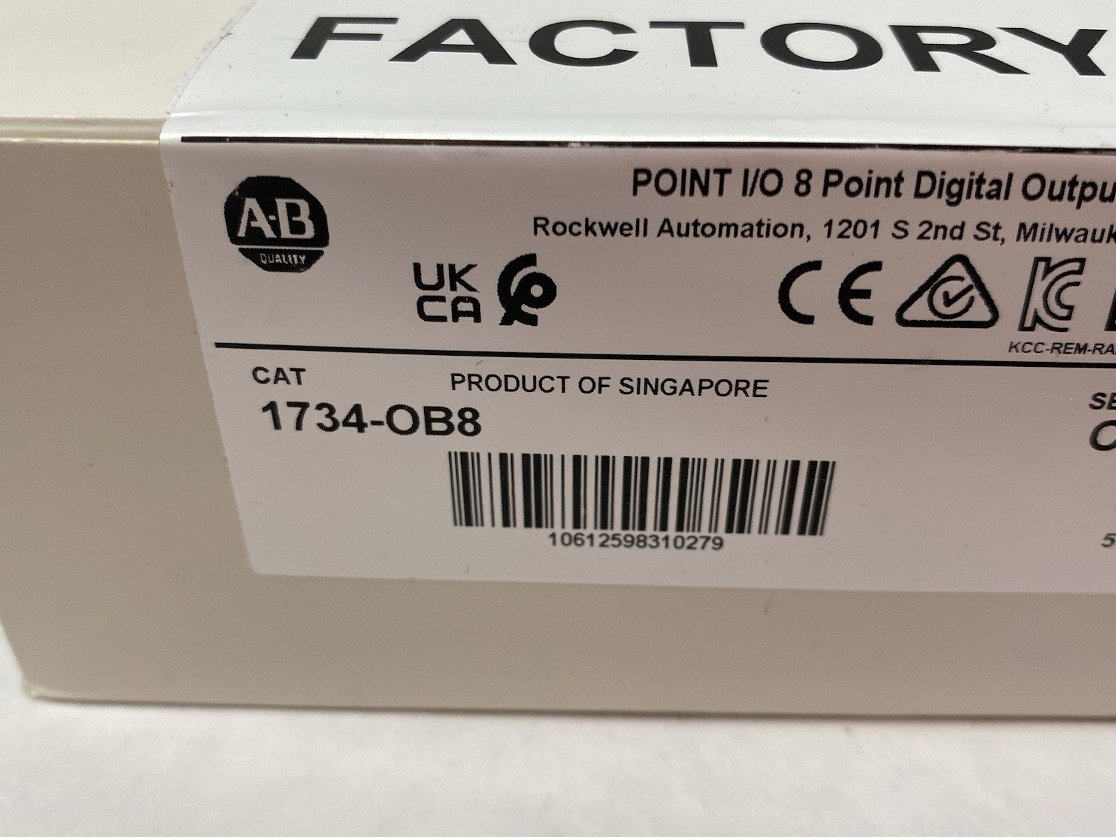 | Allen Bradley 1734-OB8 Ser. C POINT I/O 8-Point Digital Output Module BOX OF 10 - New - Maverick Industrial Sales