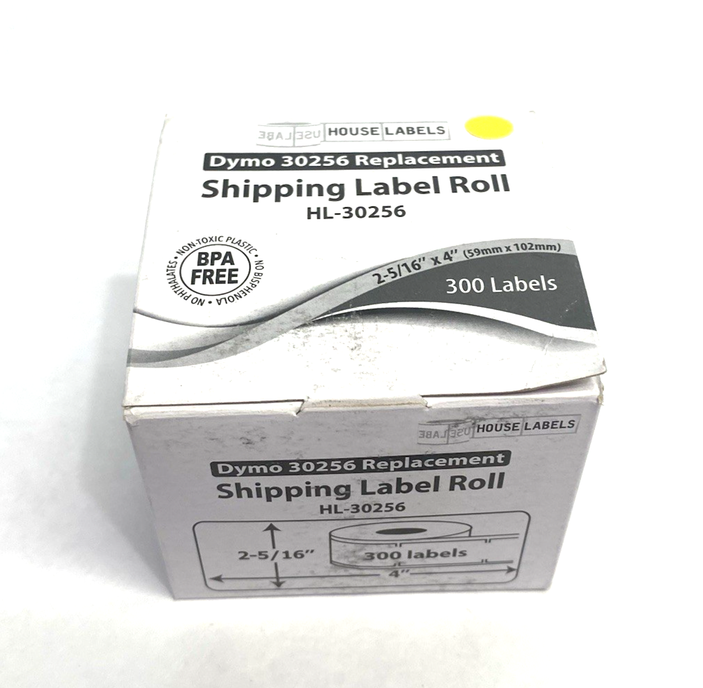 30256 | House Labels Dymo Replacement Label Roll Yellow 2-5/16