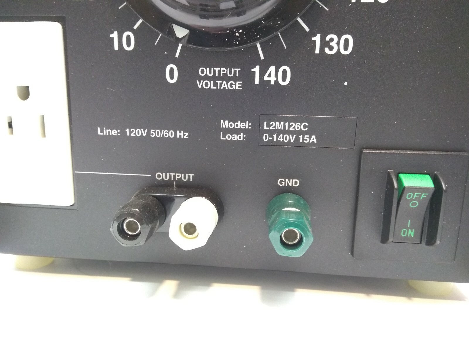 Werner Electric L2M126C POWERSTAT Variable Autotransformer 1PH - Maverick Industrial Sales