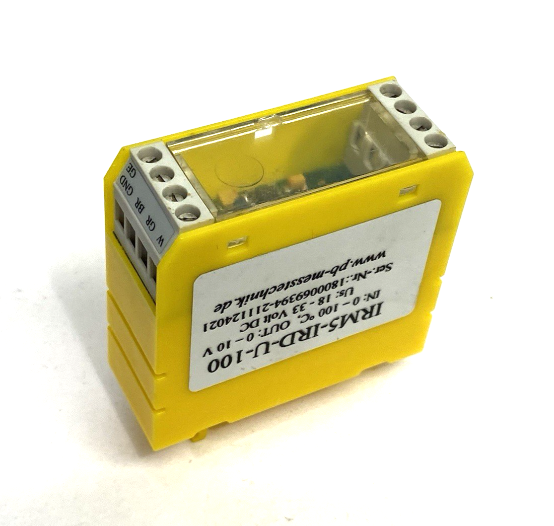 IRM5-IRD-U-100 | PB Messtechnik Infrared Temperature Module 0-100 Degrees C - Used - Maverick Industrial Sales