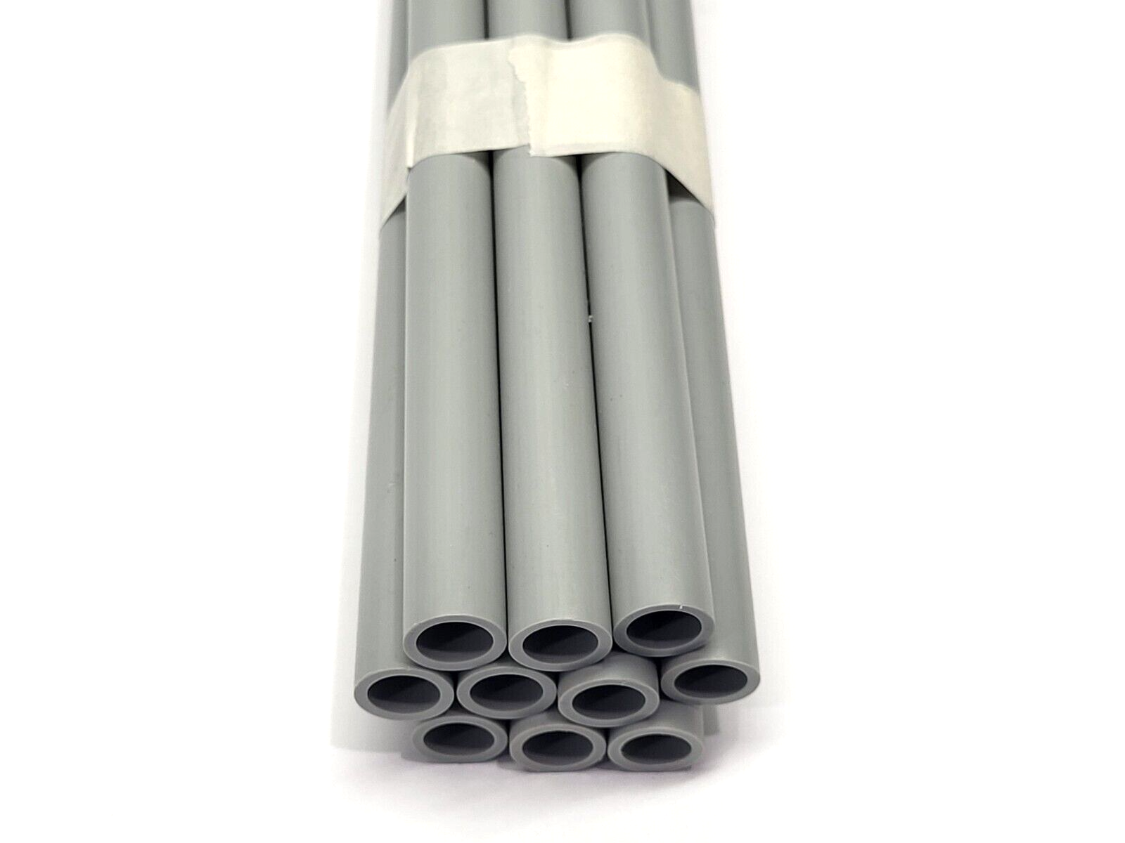 PVC Tube 14-1/2" Length 10mm ID LOT OF 10 - Maverick Industrial Sales