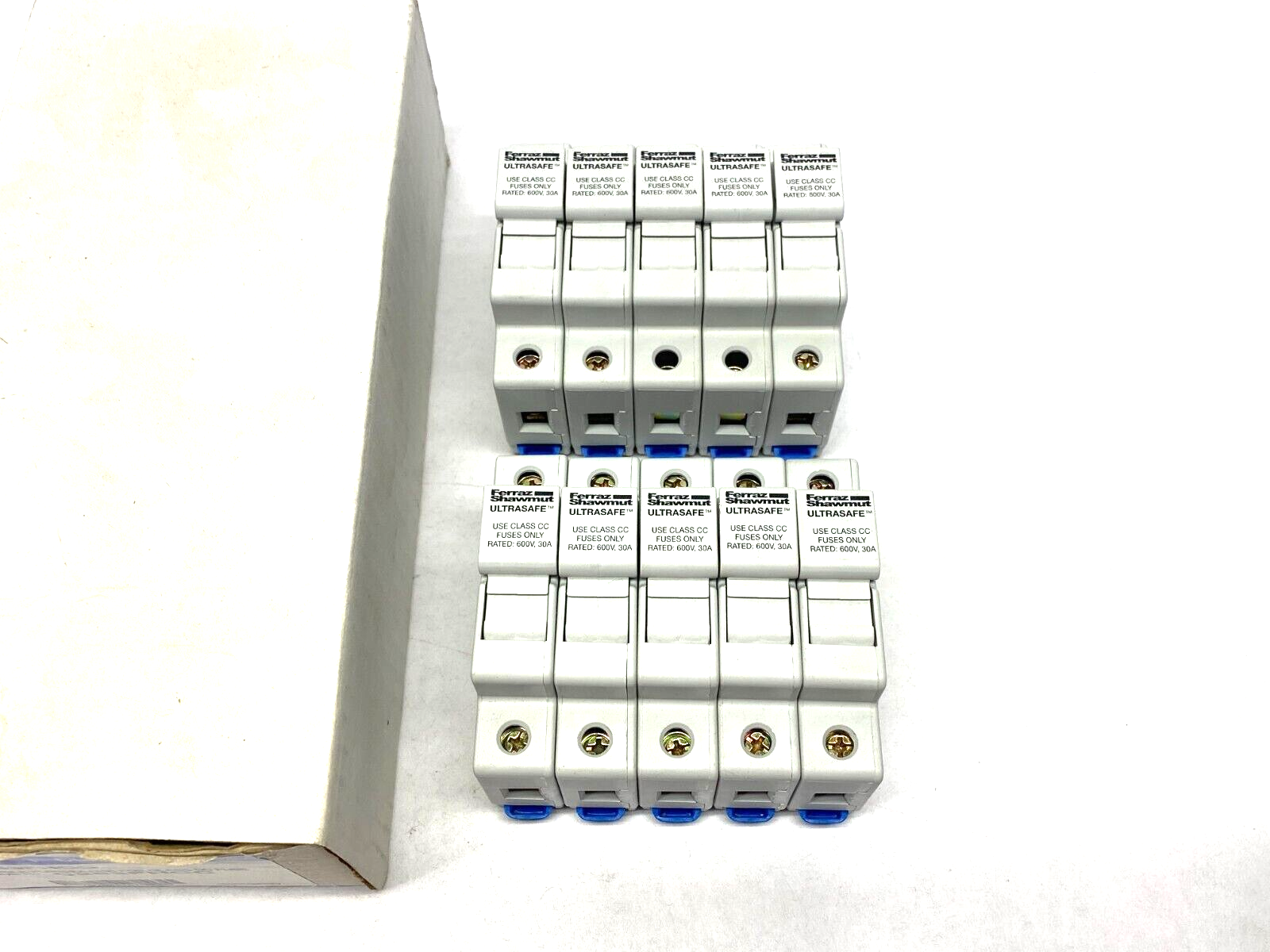 Eaton Cutler-Hammer C383FHCC Ultrasafe 1-Pole Fuse Holder Class CC BOX OF 10 - Maverick Industrial Sales
