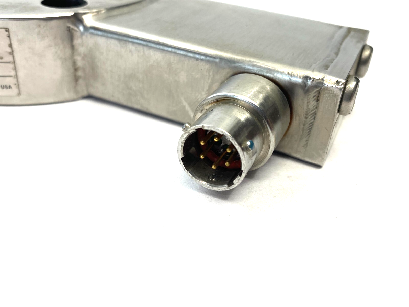 Sensotec 41A/B086-02-01 Low-Profile Precision Load Cell 2000lbs Range - Maverick Industrial Sales