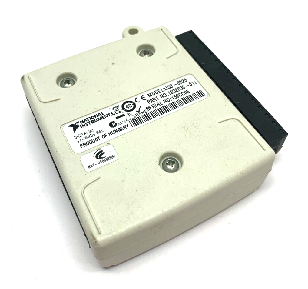 National Instruments NI USB-6525 Digital I/O Relay Device 193283C-01L - Maverick Industrial Sales
