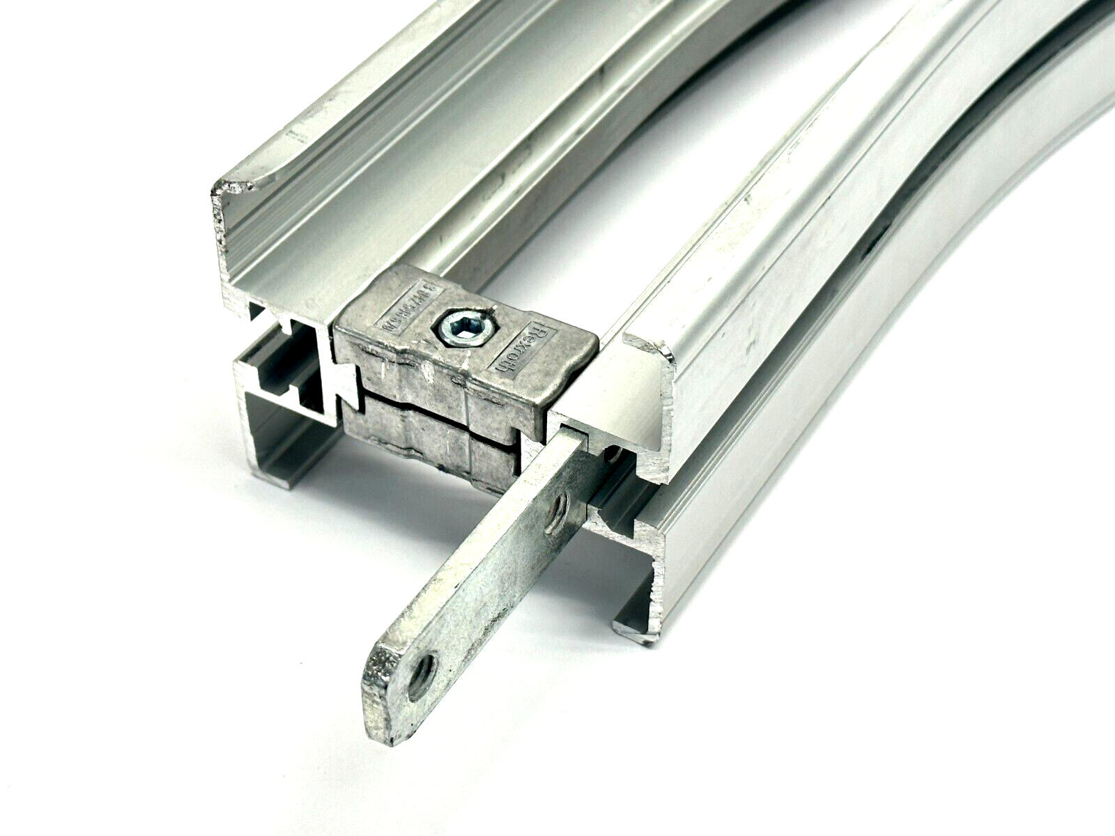 Bosch Rexroth 3842547075 Sliding Curve Horizontal AL VFplus 90 45 Degrees R500 - Maverick Industrial Sales