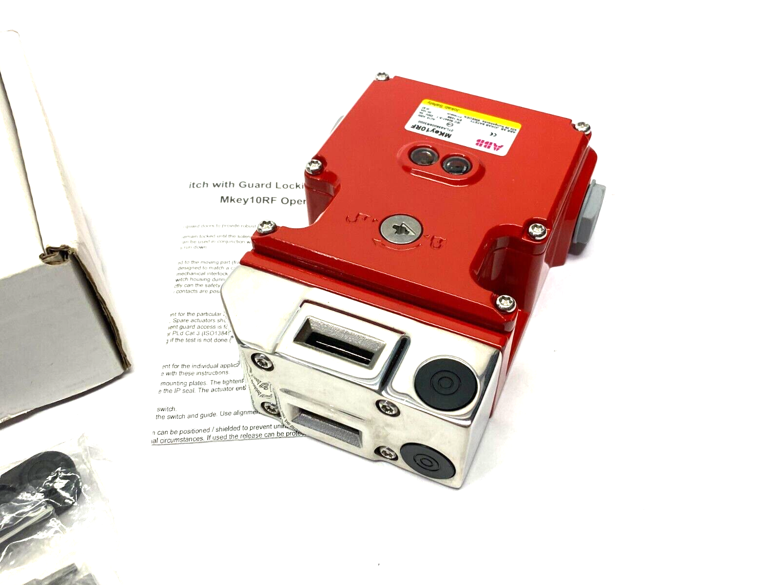 ABB 2TLA858006R3000 Jokab Safety Interlock Switch MKey10RF Sol NPT RFID 24V - Maverick Industrial Sales