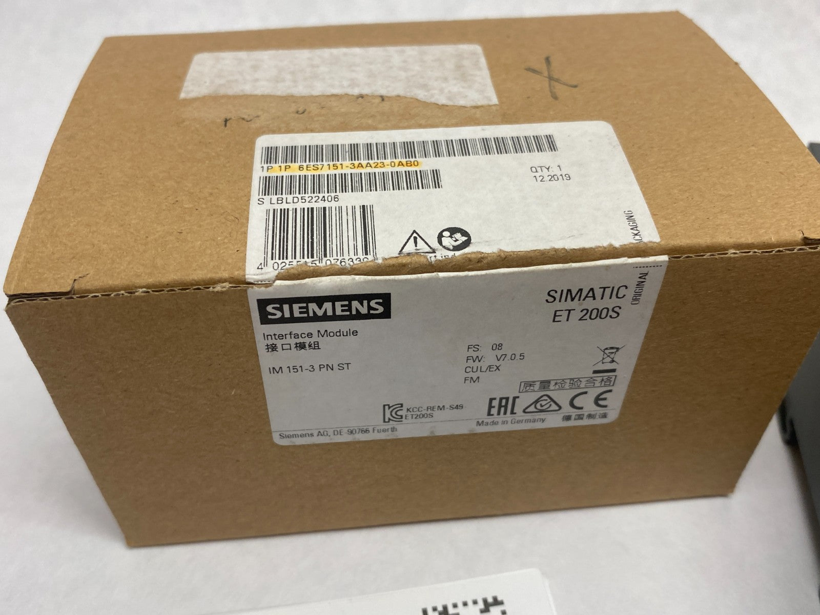 Siemens 6ES7151-3AA23-0AB0 SIMATIC DP Interface Module IM 151-3 PN ST - Maverick Industrial Sales