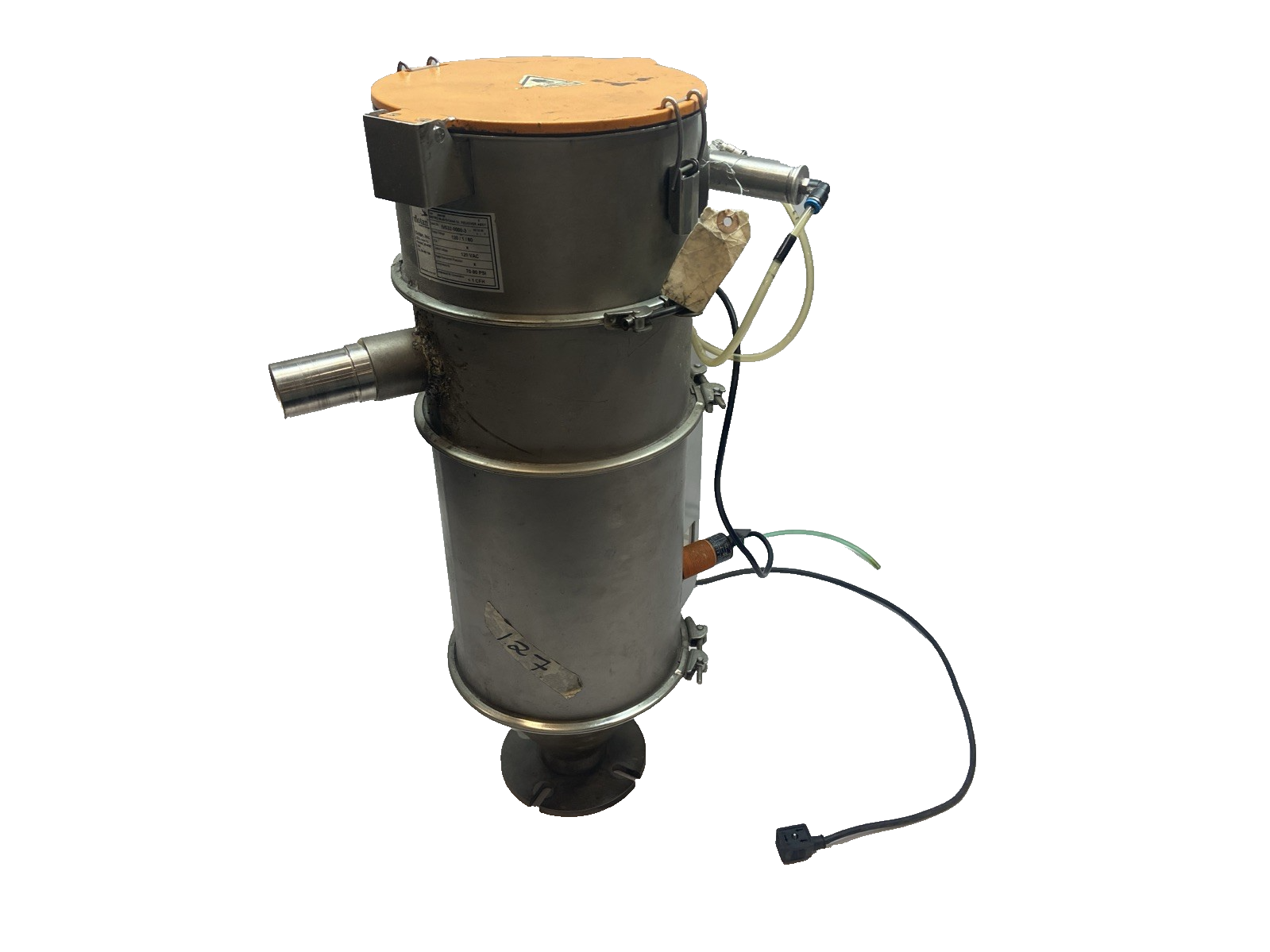 Motan MJS10-1AAA Metro Vacuum Receiver Assembly 120V 70-90 PSI 5065190 - Maverick Industrial Sales
