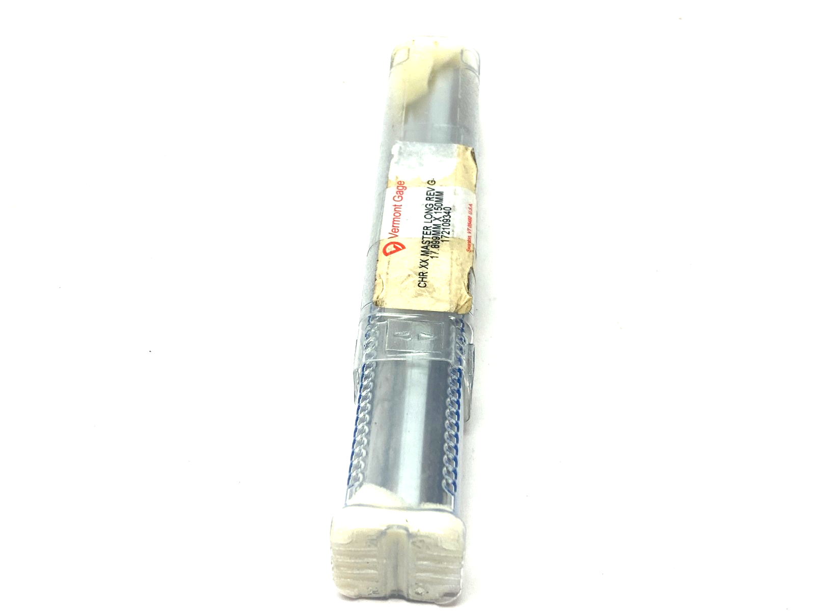 Vermont Gage 172109340 CHR XX Reversible Long Master Gage 17.899mm x 150.00mm - Maverick Industrial Sales