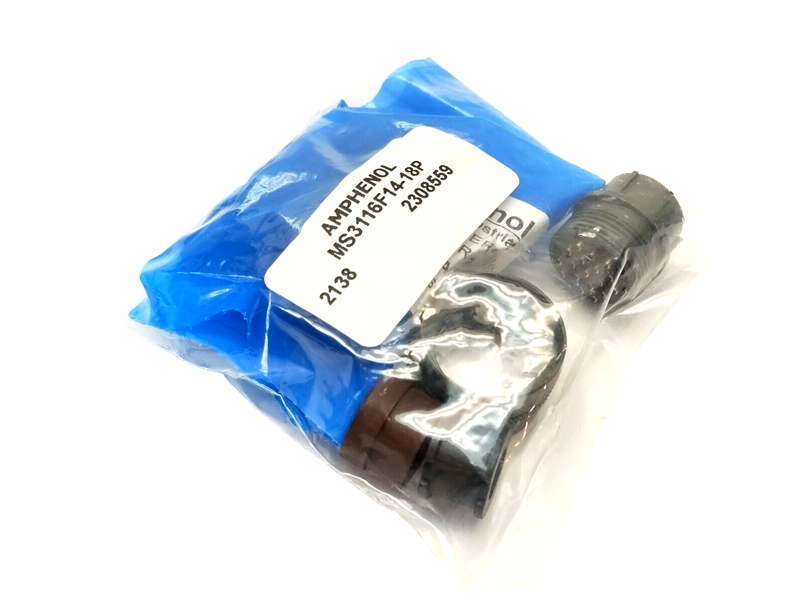 Amphenol MS3116F14-18P Circular MIL Spec Connector 18-Pin Size 14 - Maverick Industrial Sales