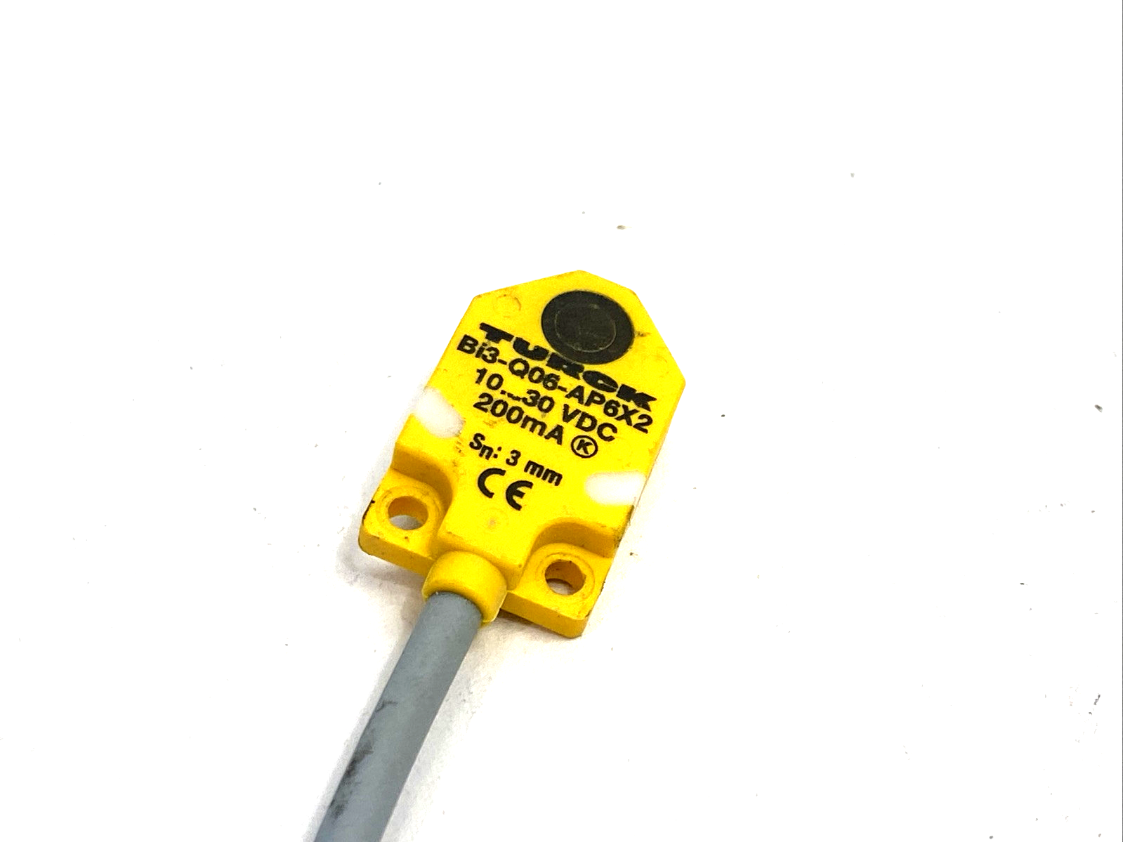 Turck BI3-Q06-AP6X2 Inductive Sensor, NO contact, PNP Output 1620100 - Maverick Industrial Sales