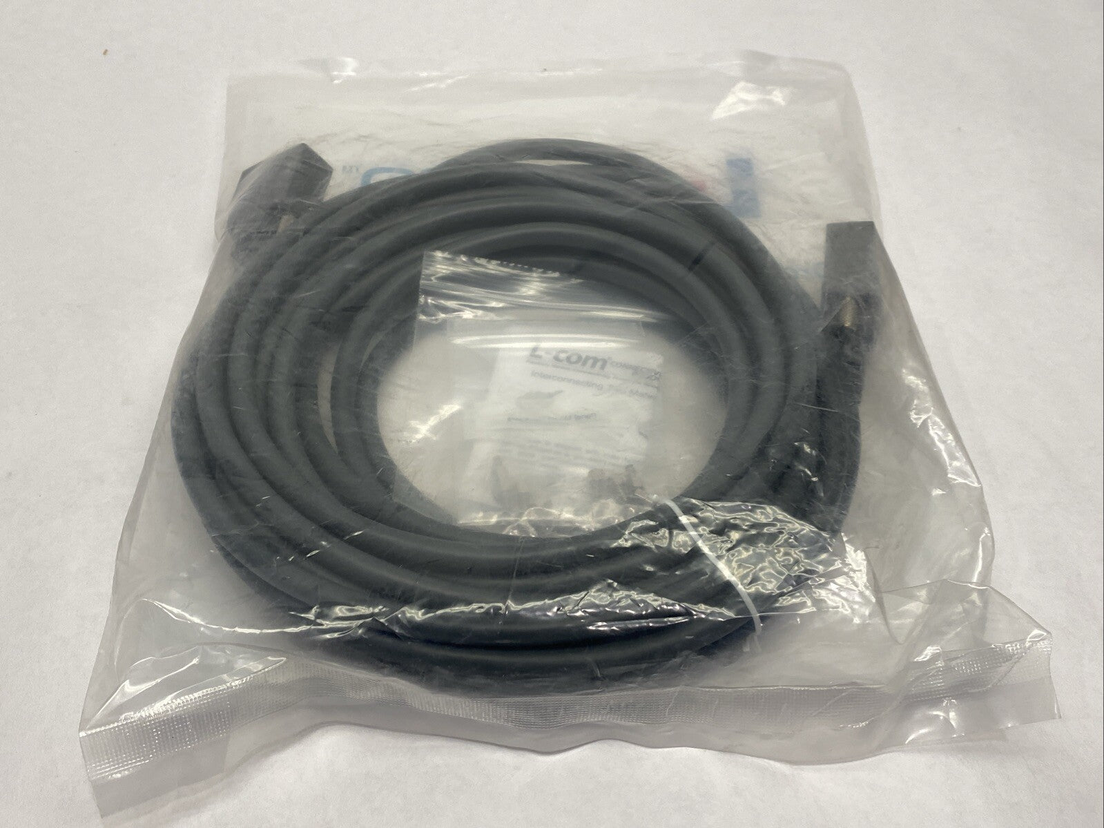 L-Com CPMS9MF-25 Heavy Duty D-Sub Cable DB9 Male / Female 25ft - Maverick Industrial Sales