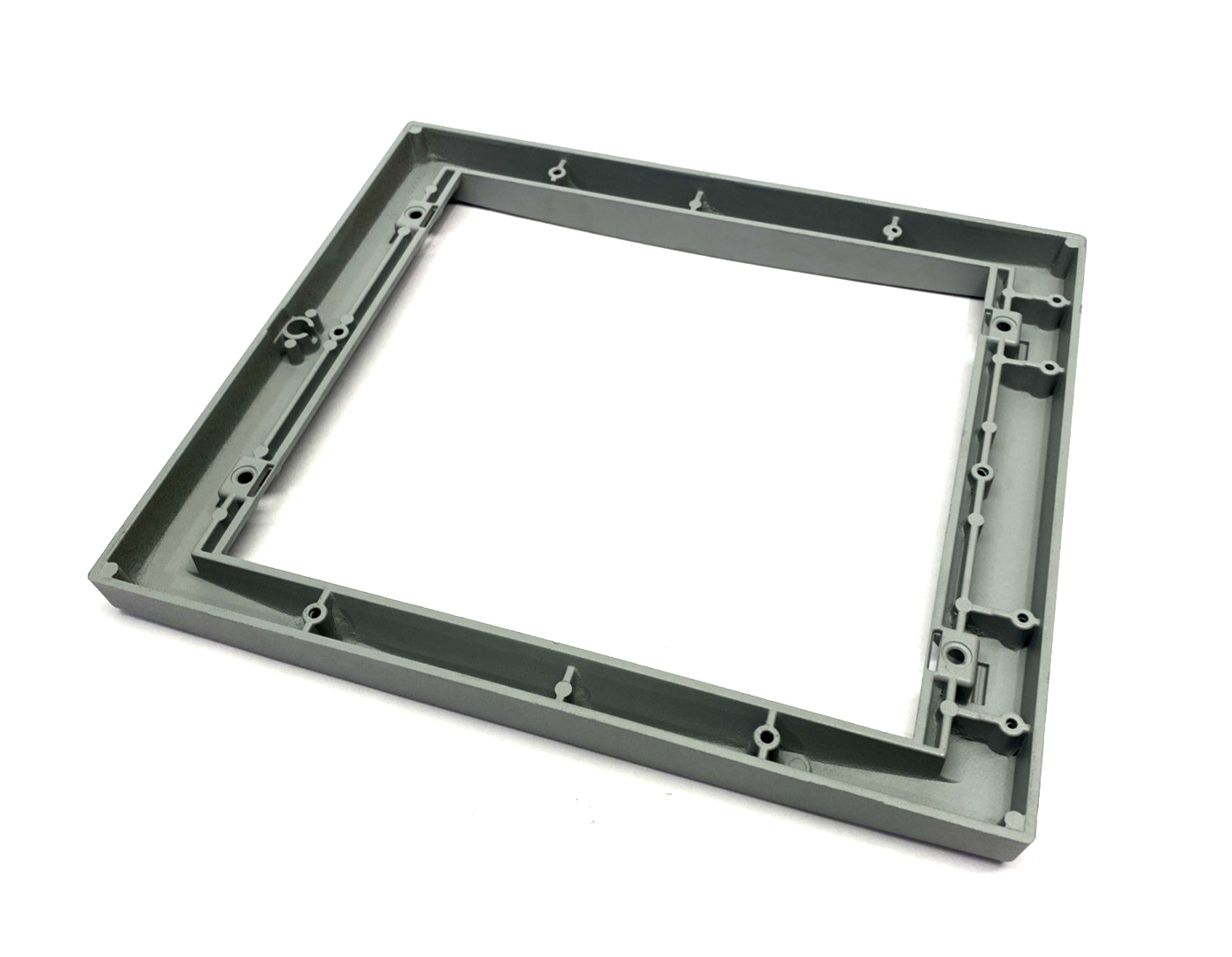 Hoffman Size 360mm x 310mm Operator Interface Fixed Bezel/Window, Aluminum, Gray - Maverick Industrial Sales