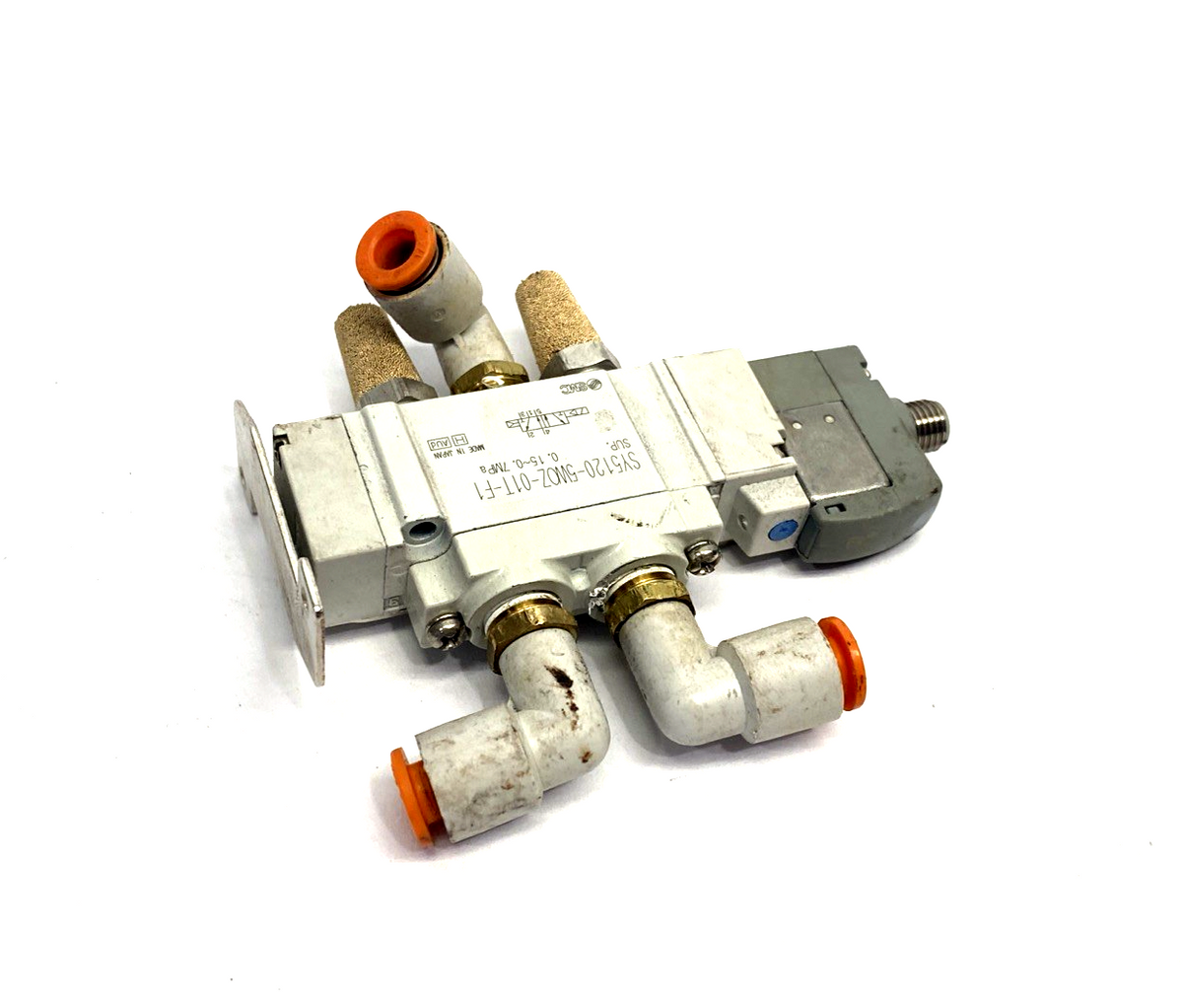 SMC SY5120-5WOZ-01T-F1 Solenoid Valve - Maverick Industrial Sales