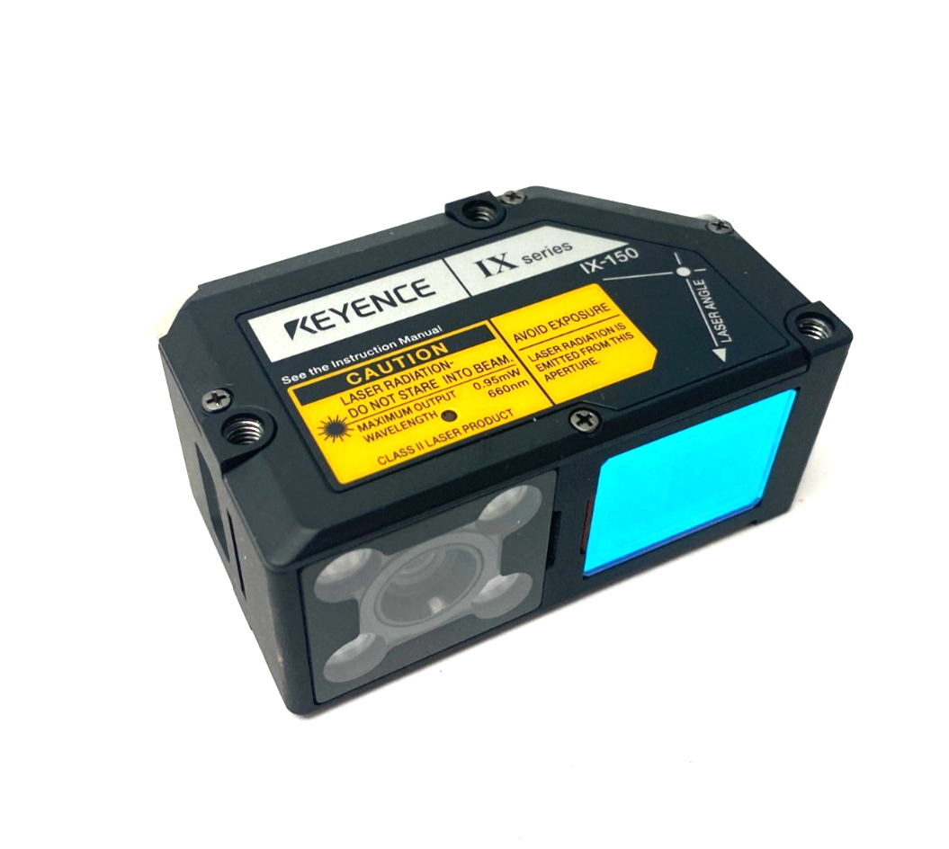 Keyence IX-150 Image Based Laser Sensor Head 150mm Scan/Line Mode - Maverick Industrial Sales