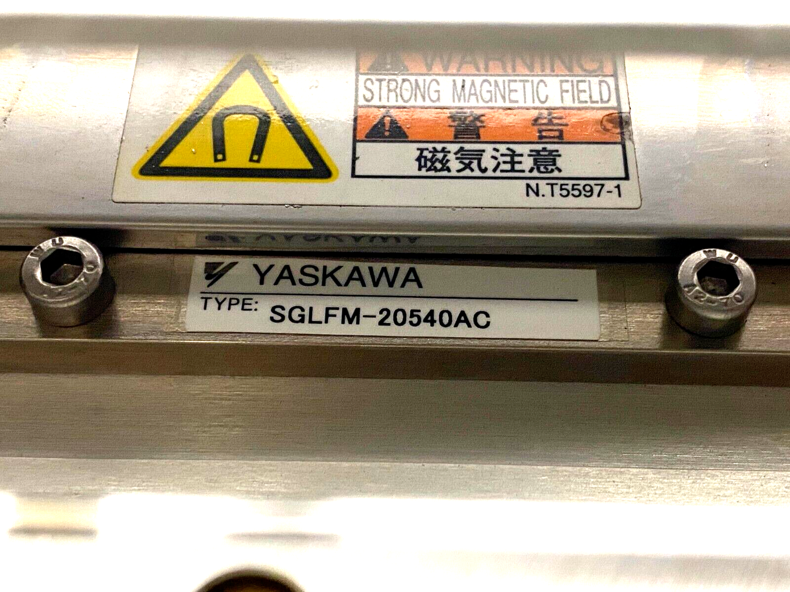 Yaskawa D030301 MTR SGLF Series Iron-Core Coil Linear Actuator and Magnet Track - Maverick Industrial Sales