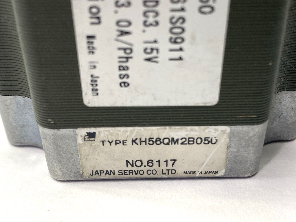 Japan Servo KH56QM2B050 Hybrid Stepping Motor 15V - Maverick Industrial Sales